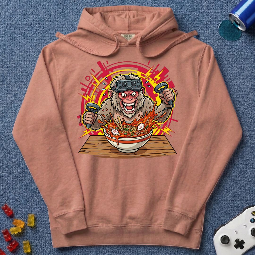 Intense Ramen Monkey Hoodie