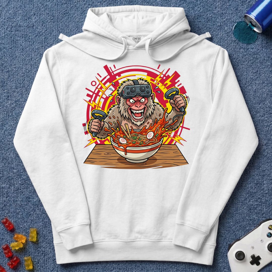 Intense Ramen Monkey Hoodie