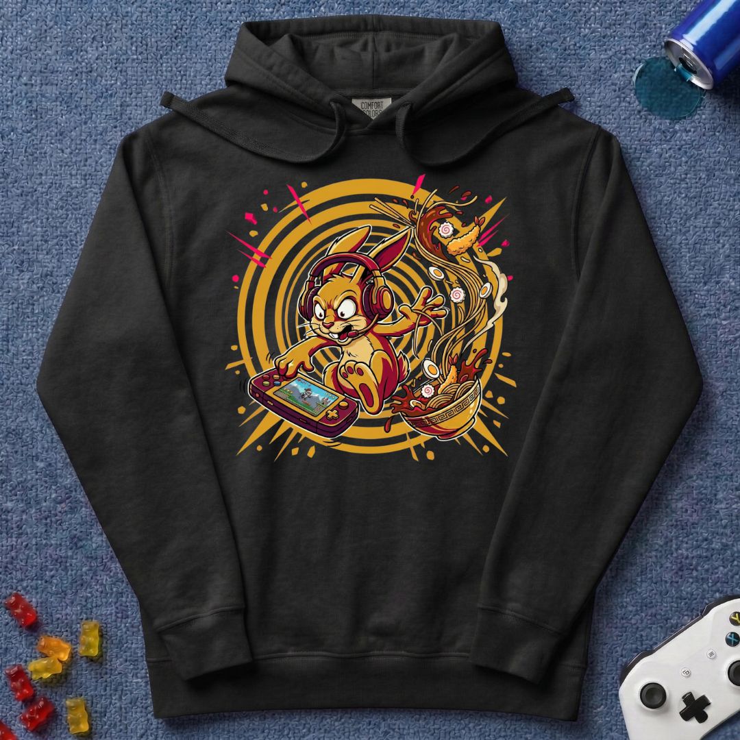 Intense Ramen Rabbit Hoodie