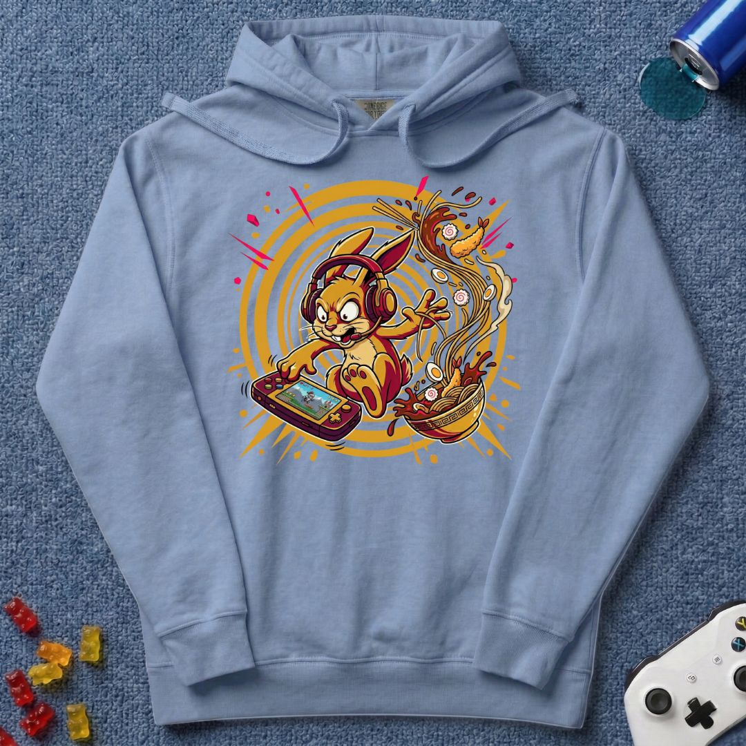 Intense Ramen Rabbit Hoodie