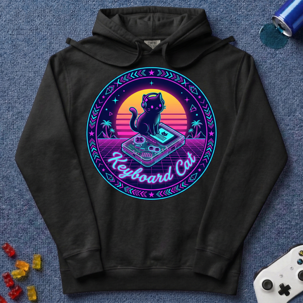Keyboard Cat Hoodie