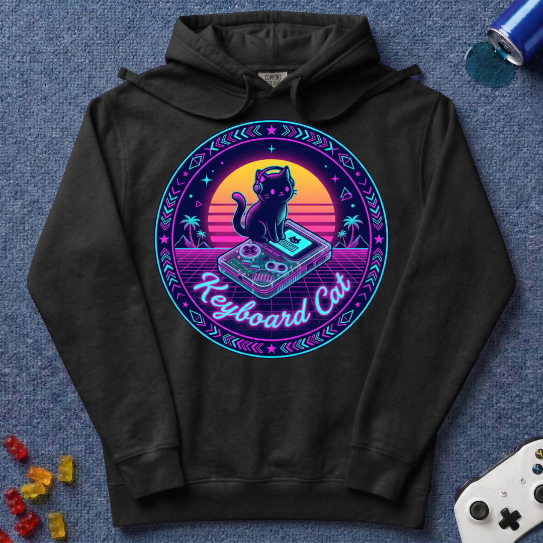 Keyboard Cat Hoodie