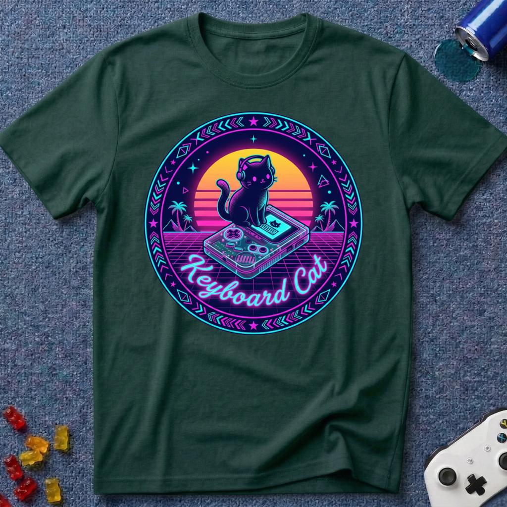 Keyboard Cat T-Shirt