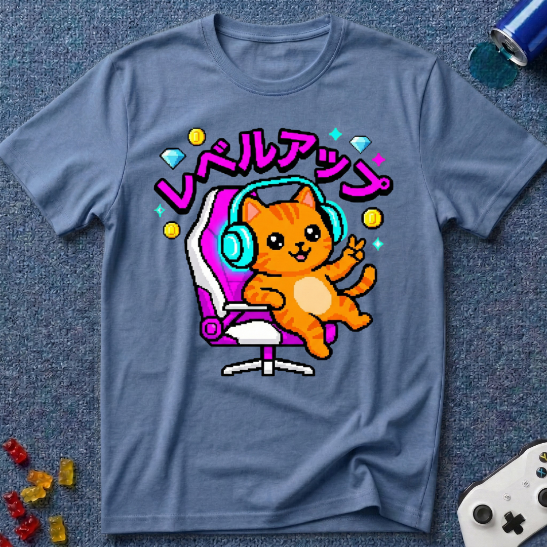Katakana Cat T-Shirt