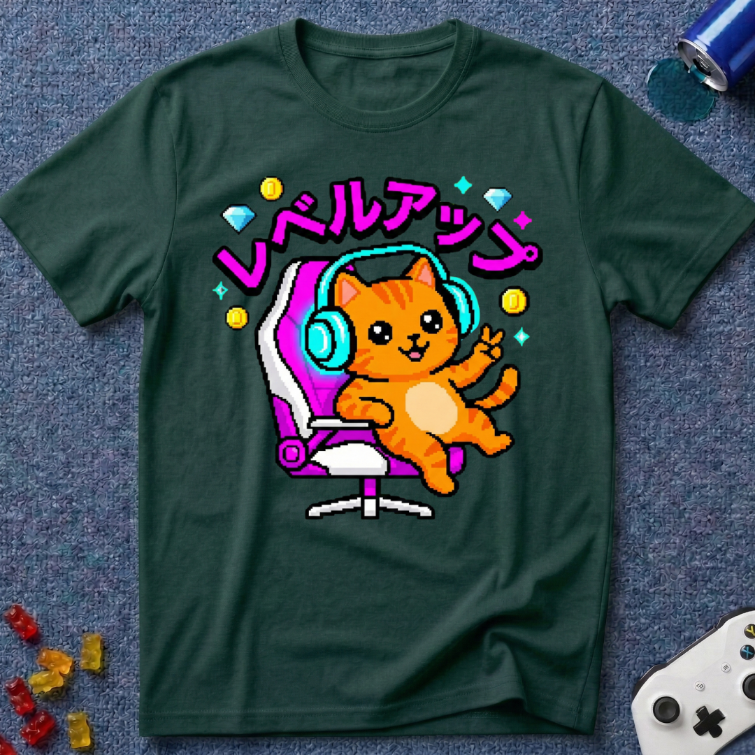Katakana Cat T-Shirt