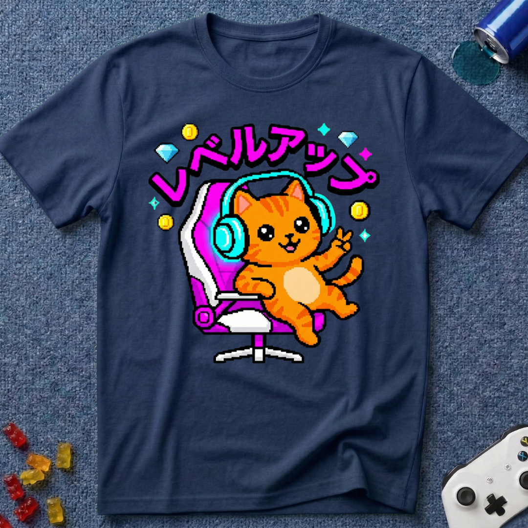 Katakana Cat T-Shirt