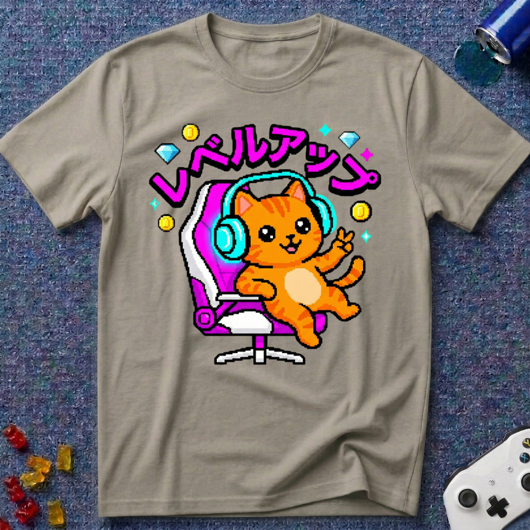 Katakana Cat T-Shirt