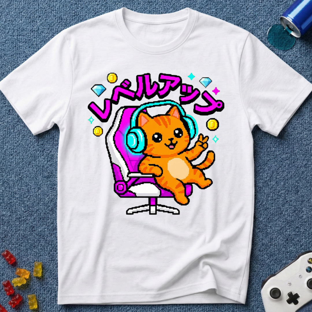 Katakana Cat T-Shirt