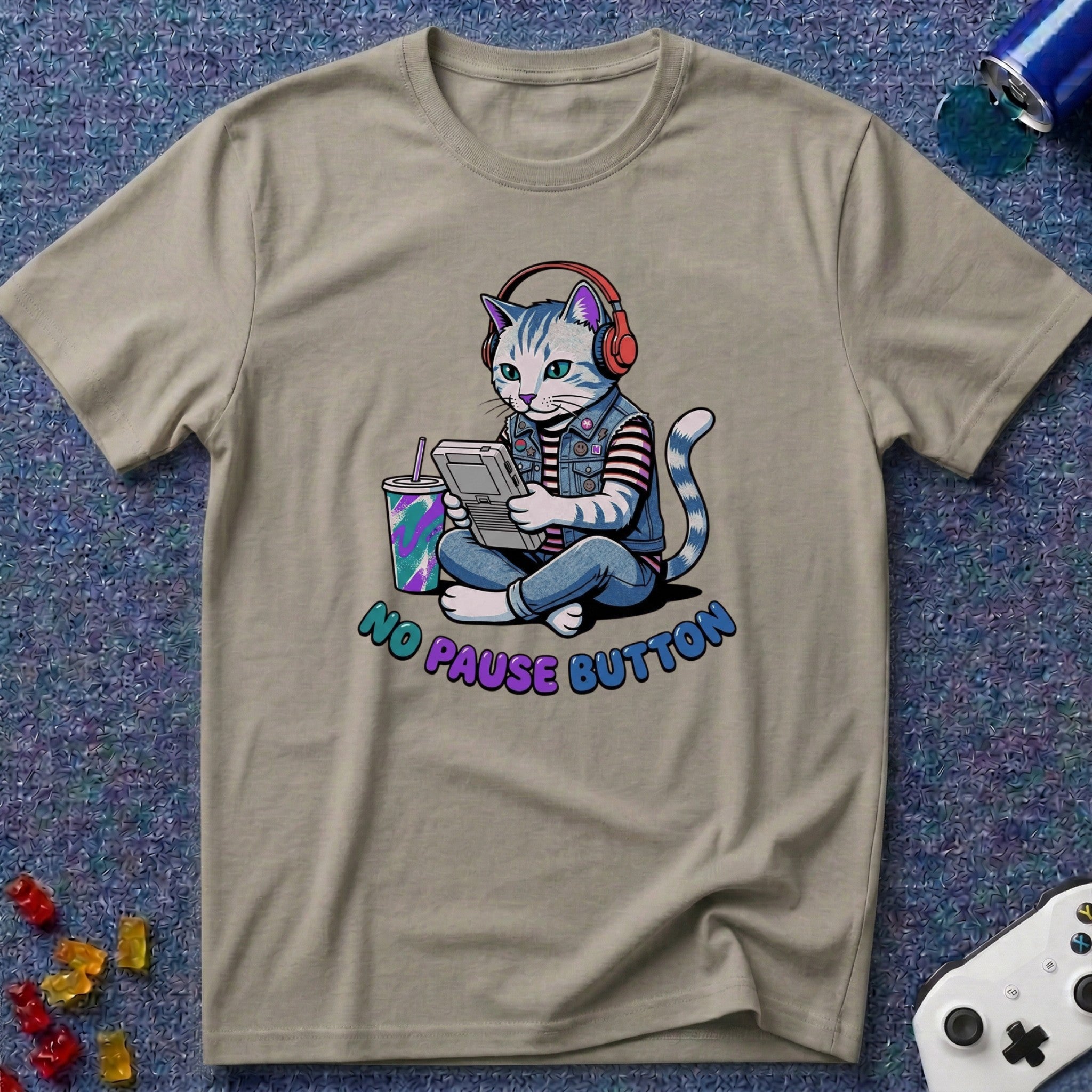 No Pause Button T-Shirt