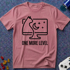 One More Level Line Art T-Shirt