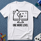 One More Level Line Art T-Shirt