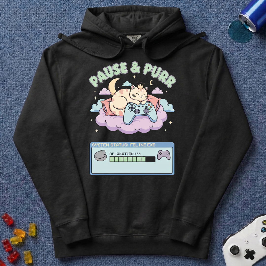 Pause & Purr Hoodie
