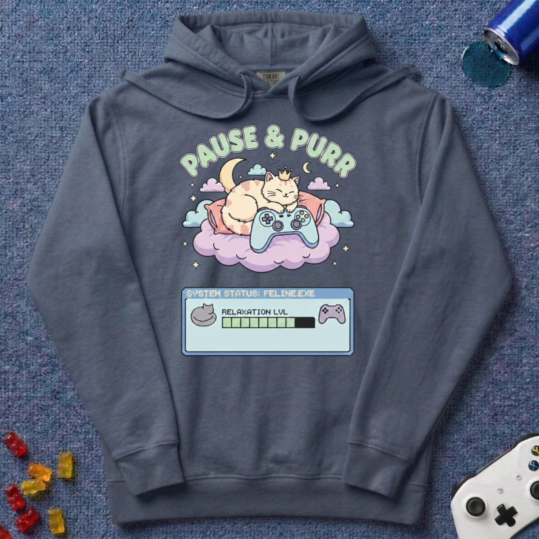 Pause & Purr Hoodie