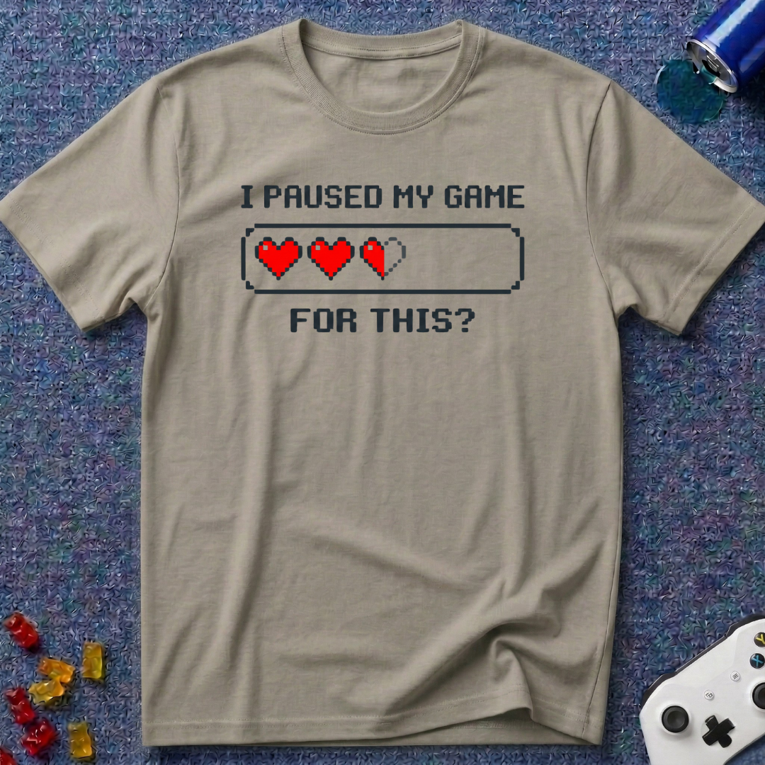 Paused... For This? T-Shirt