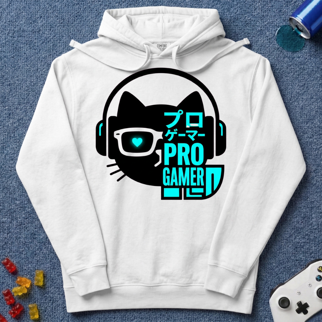 Pro Gamer Cat Hoodie