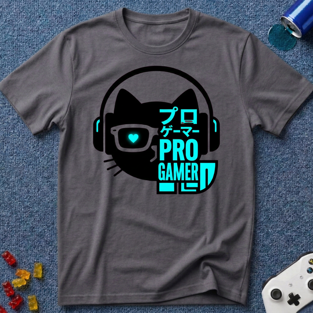 Pro Gamer Cat T-Shirt
