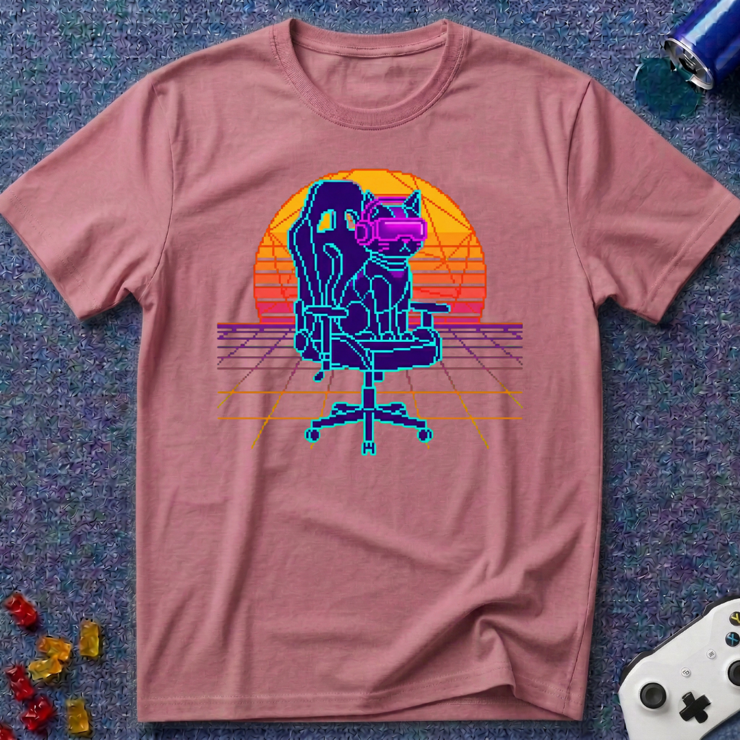Retro Future Cat T-Shirt