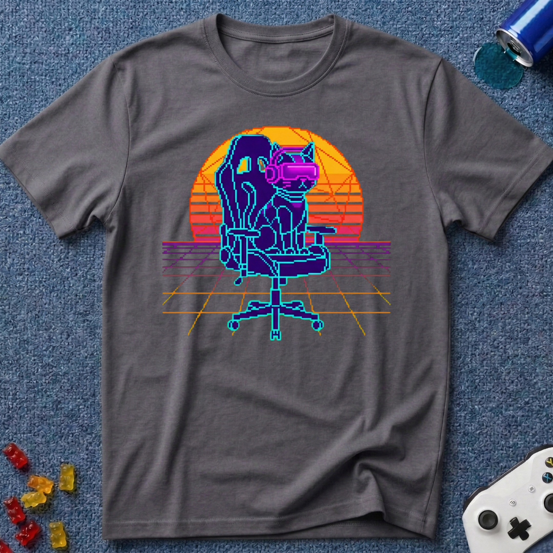 Retro Future Cat T-Shirt