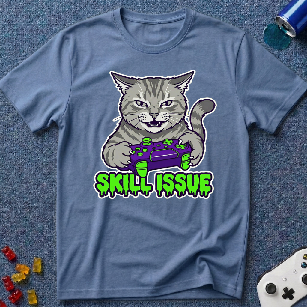 Skill Issue Cat T-Shirt