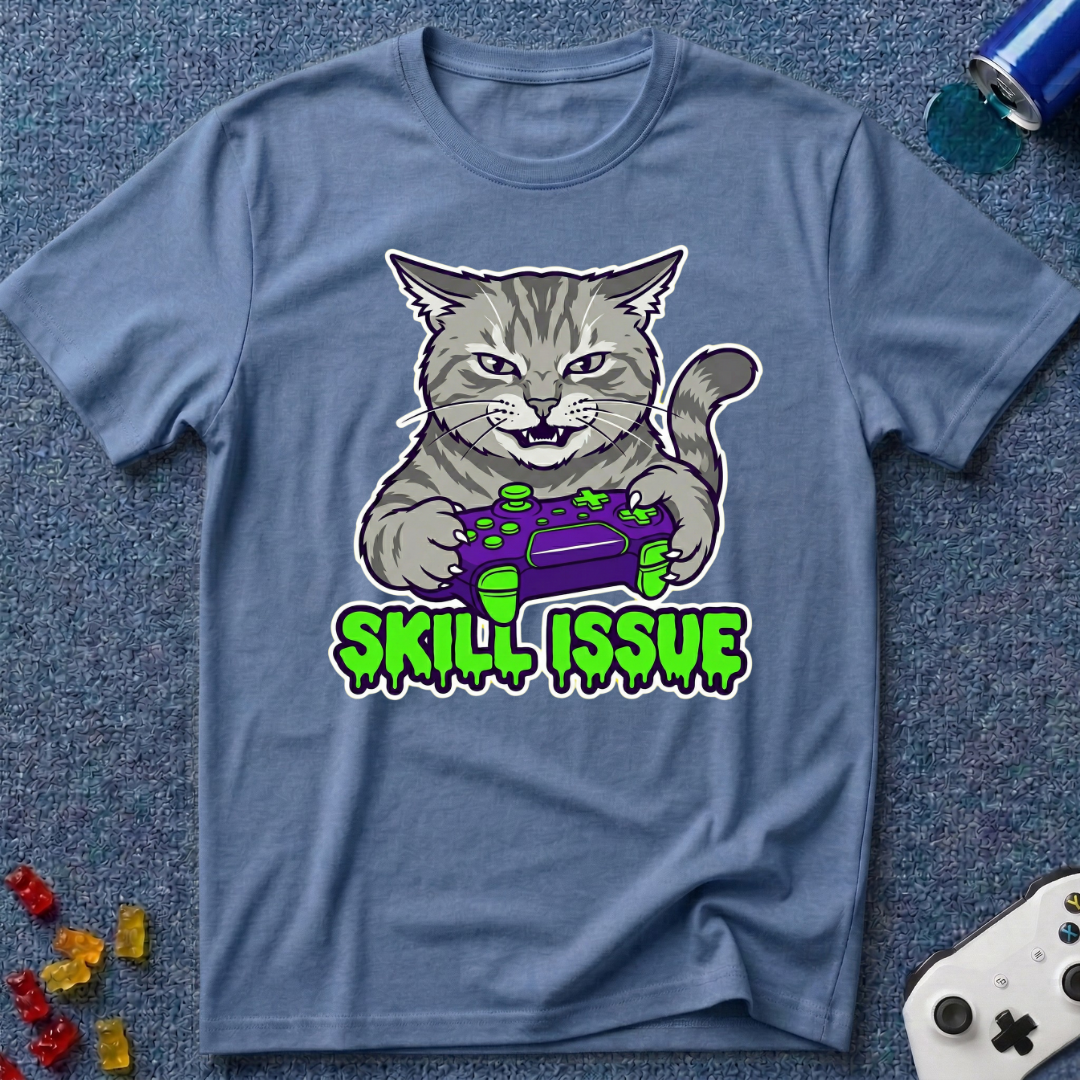 Skill Issue Cat T-Shirt