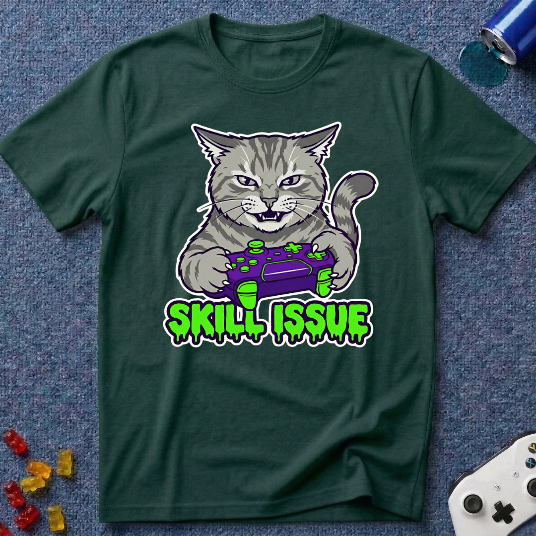 Skill Issue Cat T-Shirt