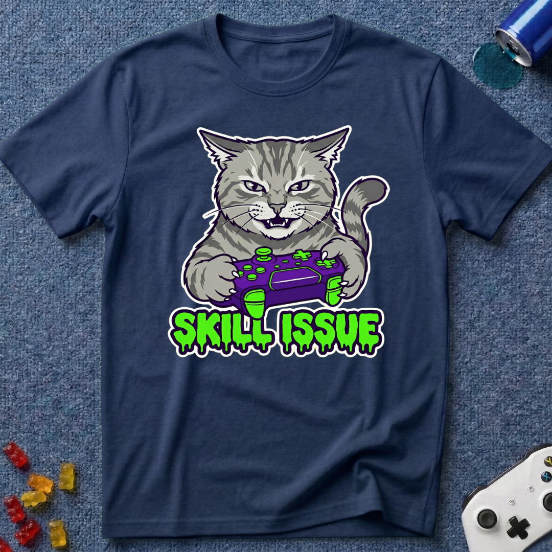 Skill Issue Cat T-Shirt