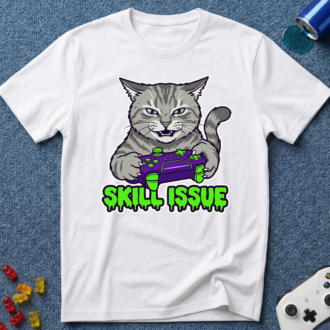 Skill Issue Cat T-Shirt