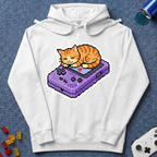 Snoozing On 8-Bit Hoodie