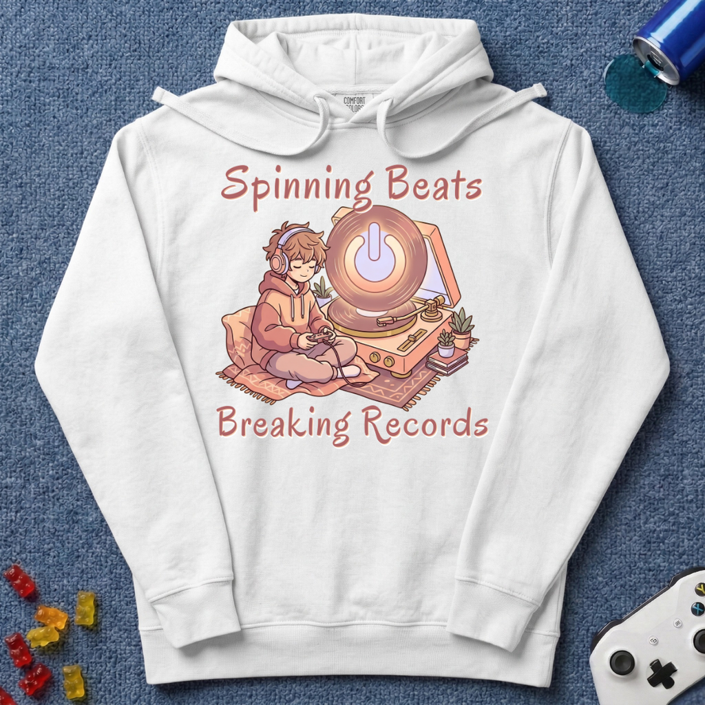 Spinning Beats Hoodie