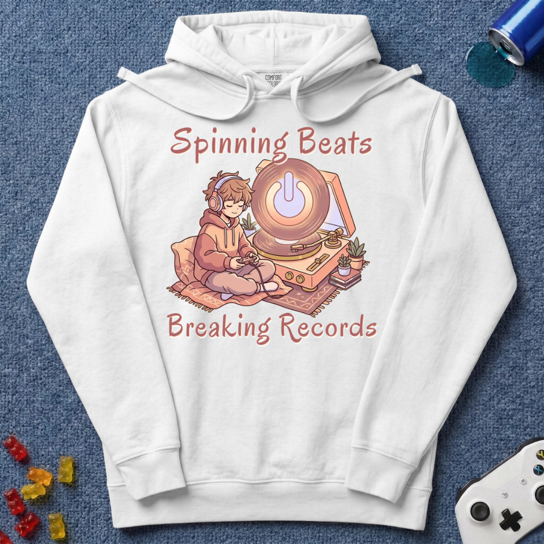 Spinning Beats Hoodie