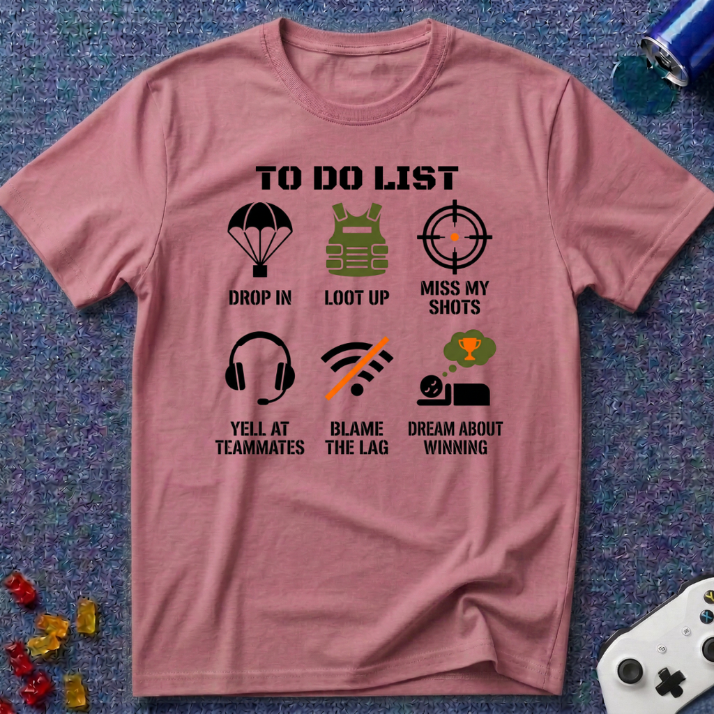 To Do List - FPS T-Shirt