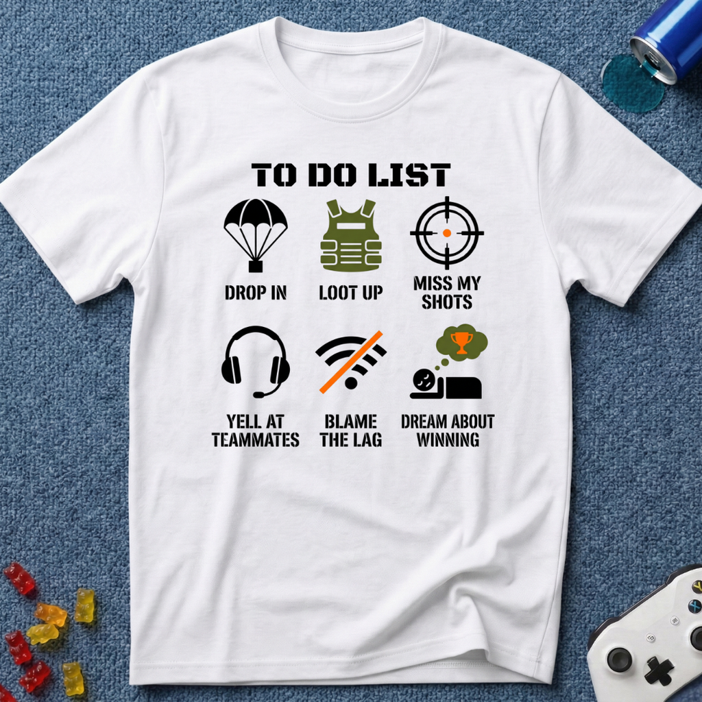 To Do List - FPS T-Shirt