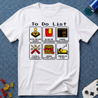 To Do List - Retro T-Shirt