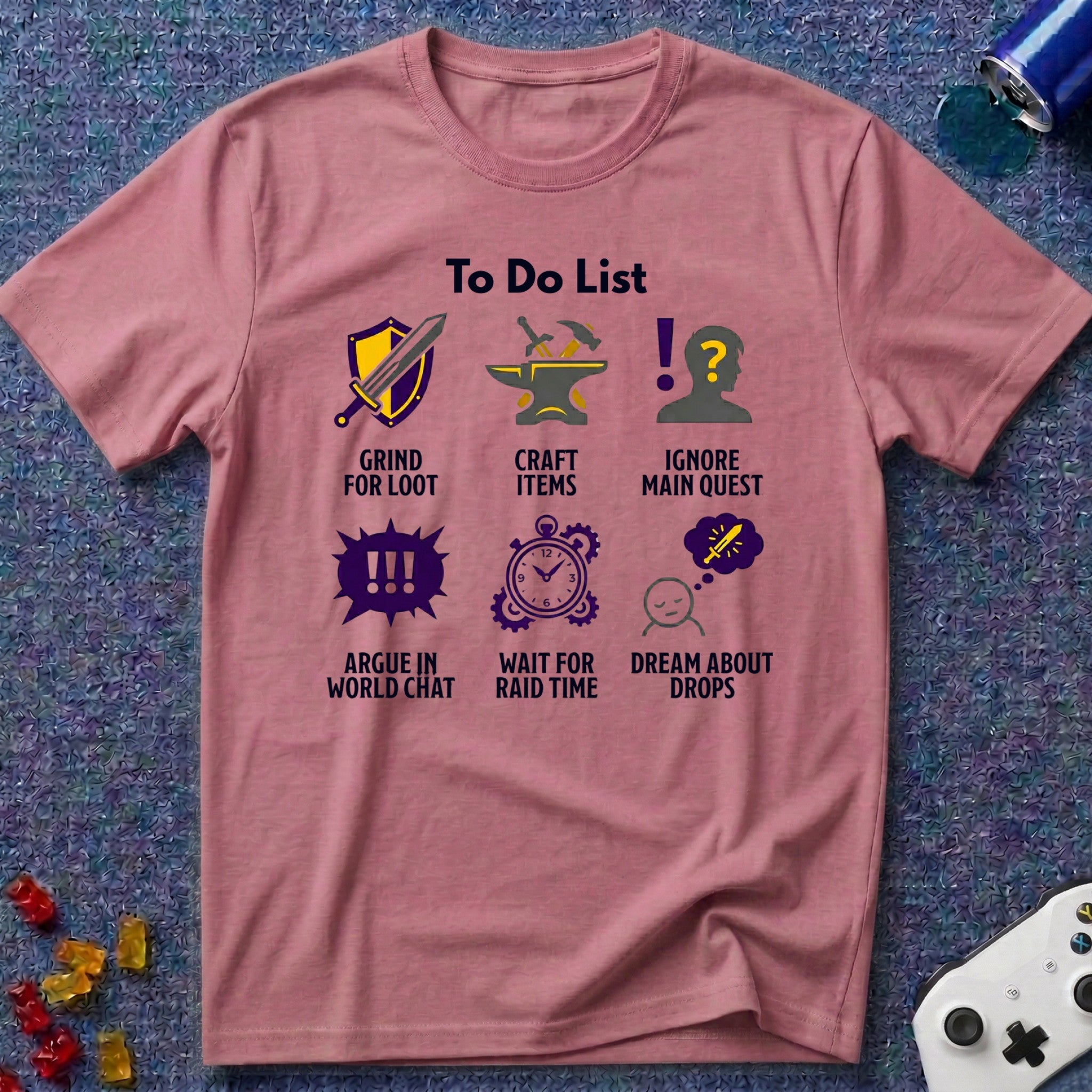 To Do List MMO T-Shirt