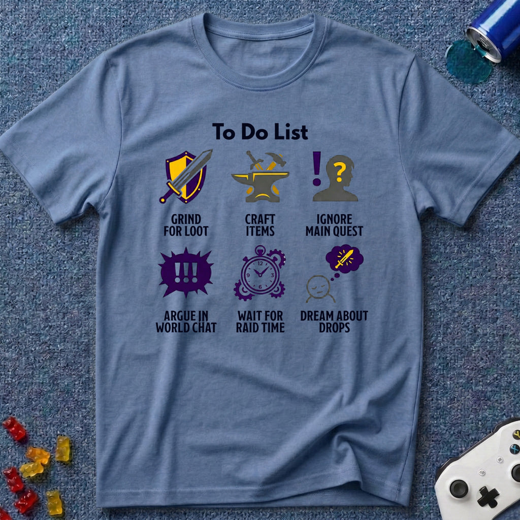To Do List MMO T-Shirt