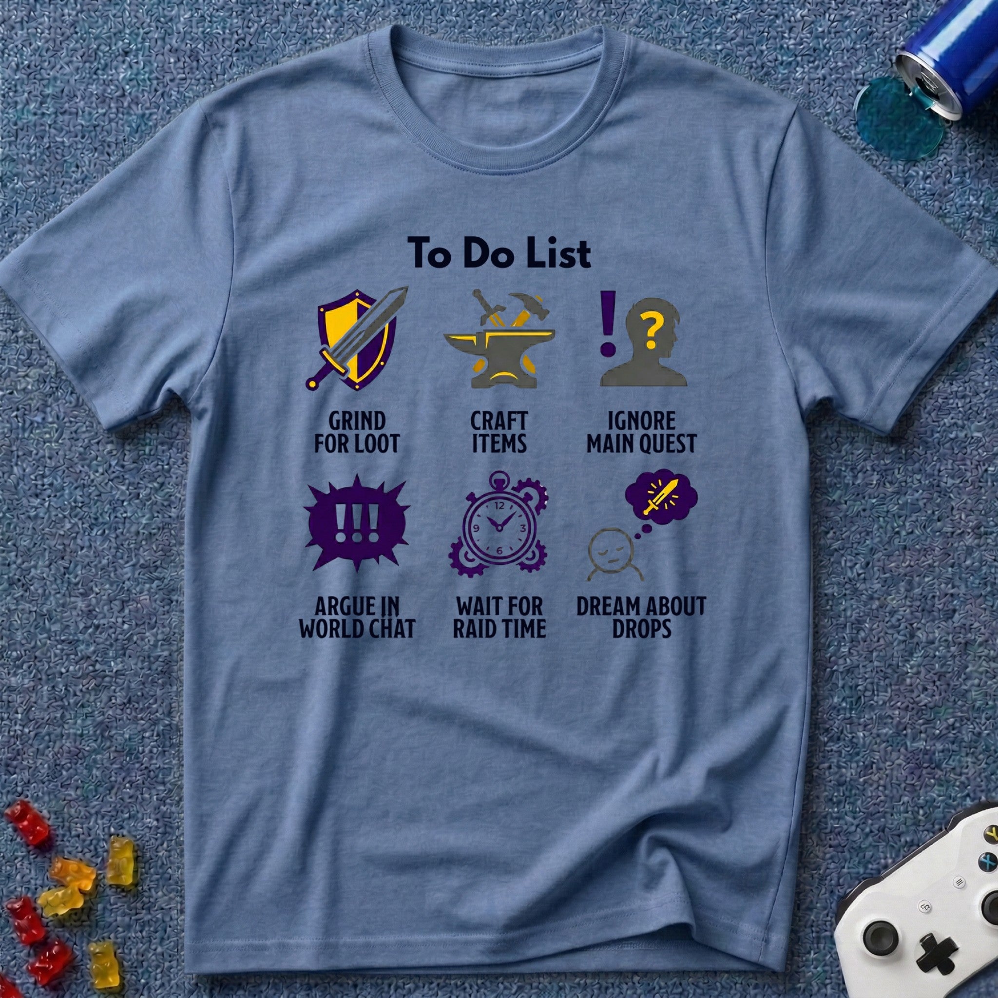 To Do List MMO T-Shirt