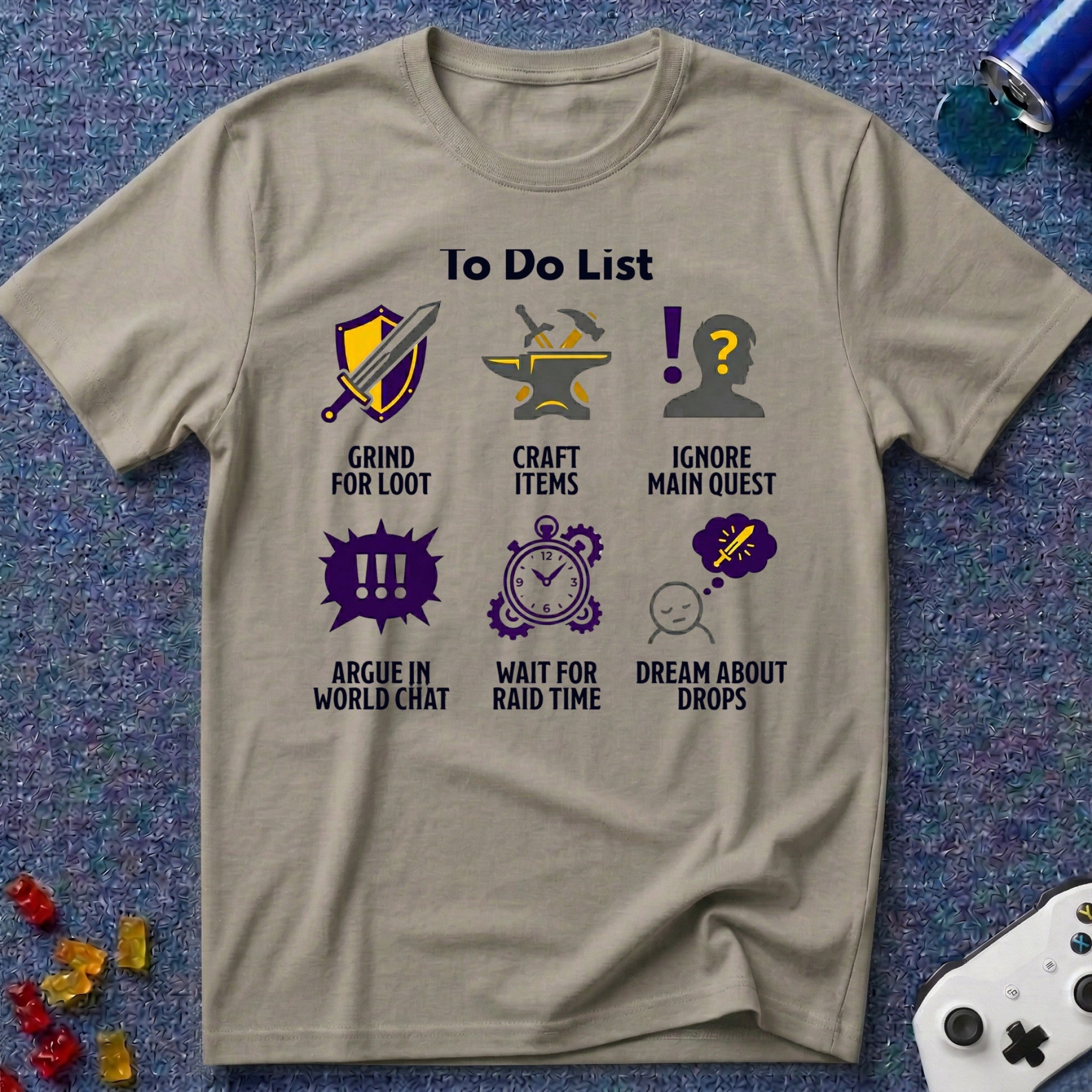 To Do List MMO T-Shirt