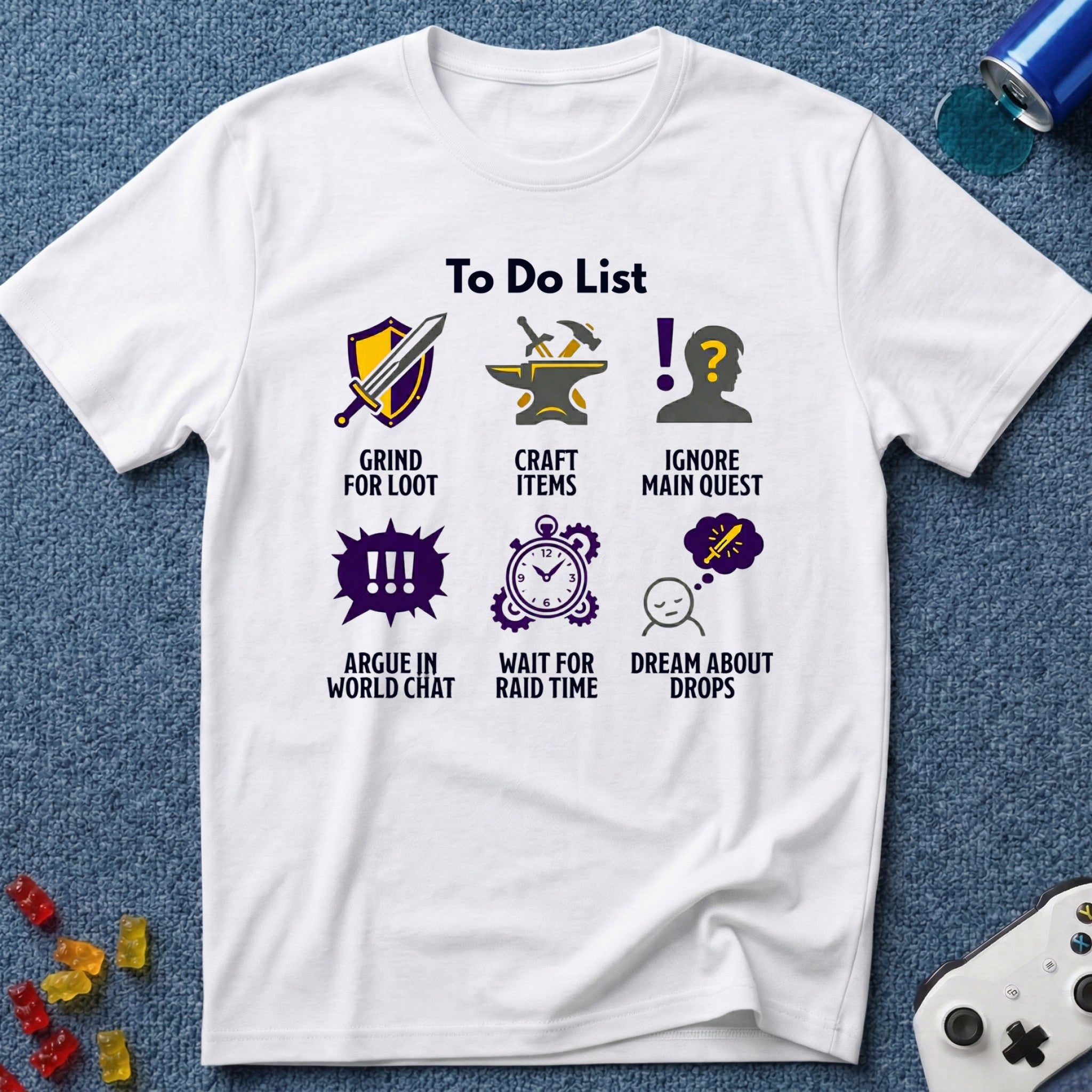 To Do List MMO T-Shirt