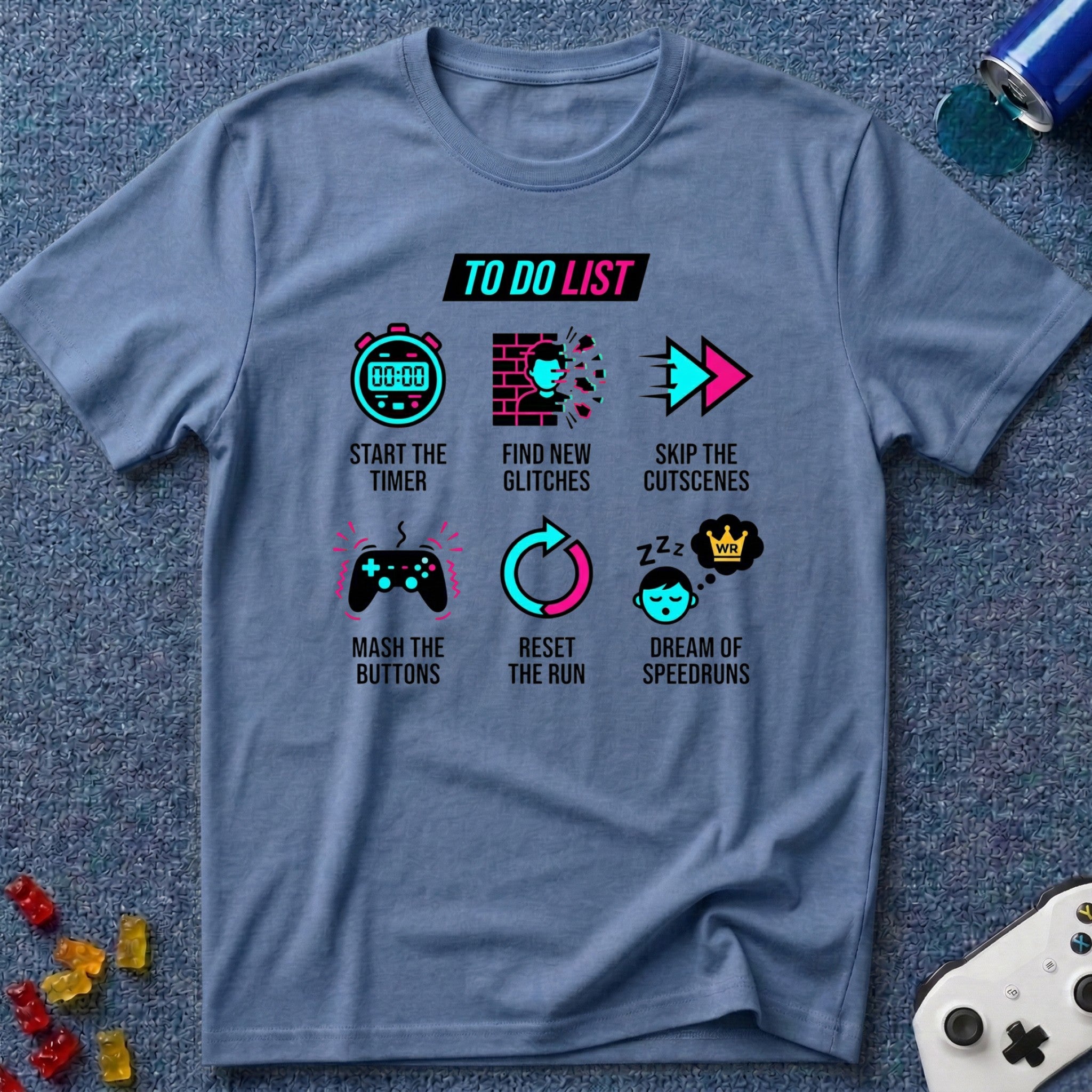 To Do List Speedrun T-Shirt