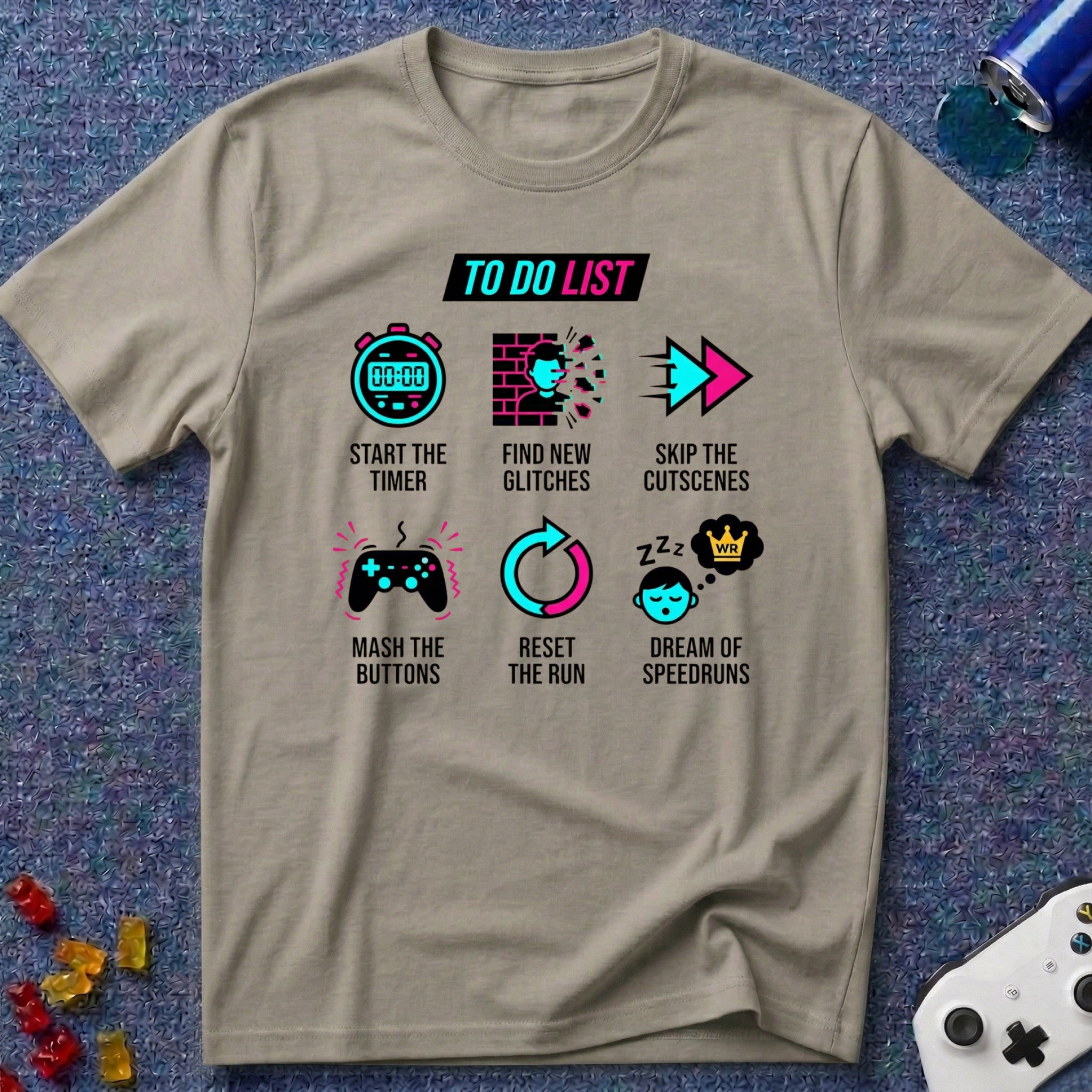 To Do List Speedrun T-Shirt