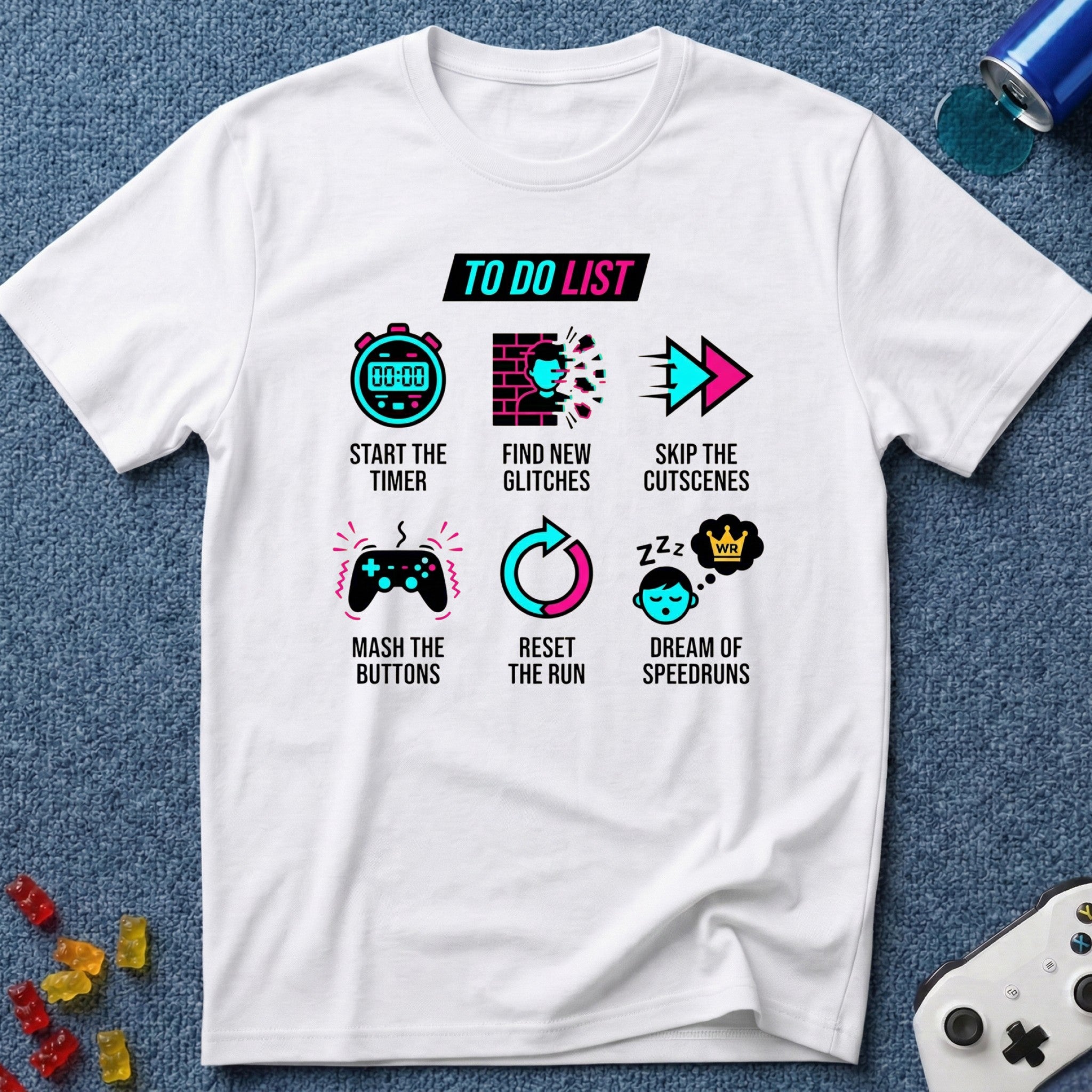 To Do List Speedrun T-Shirt