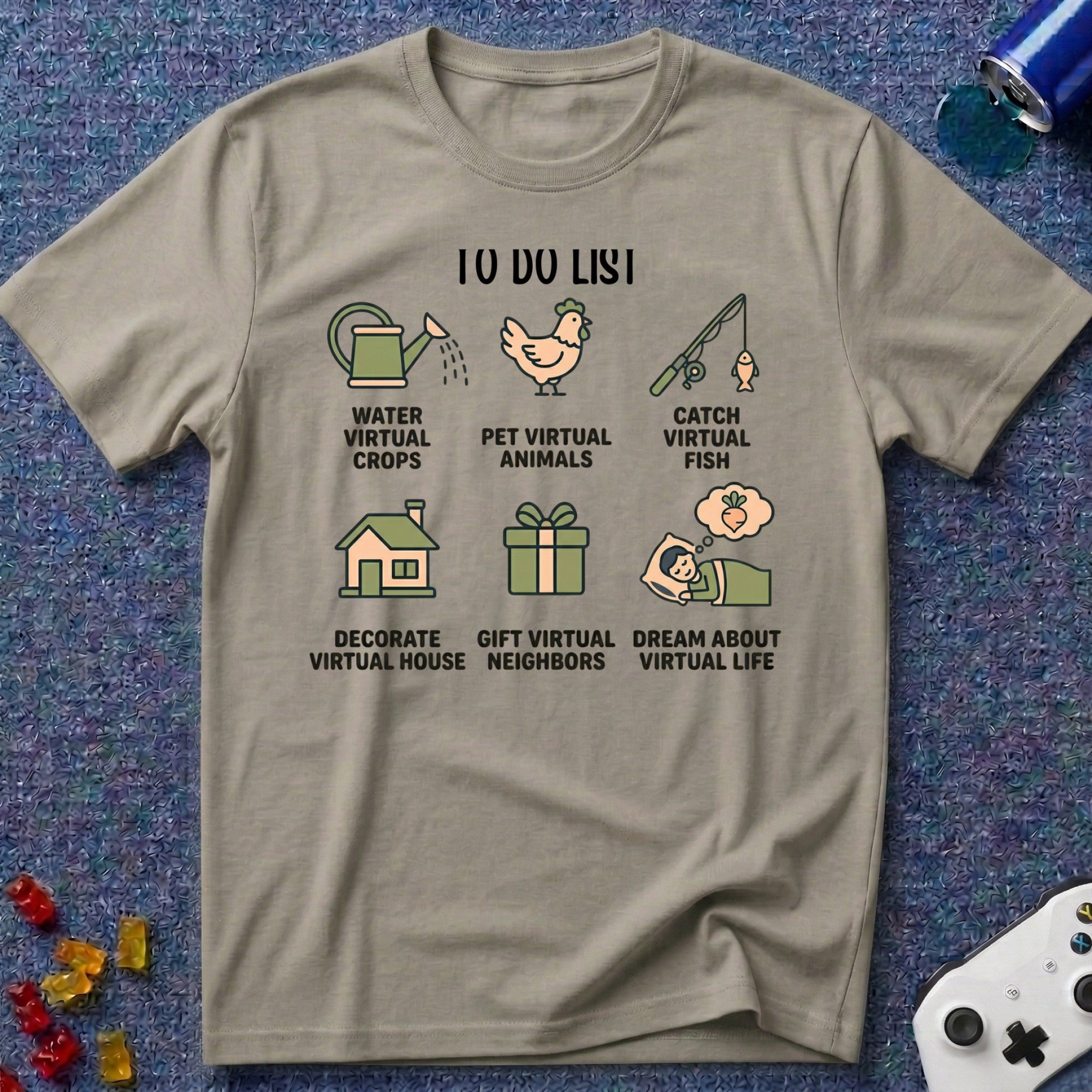 To Do List VR T-Shirt