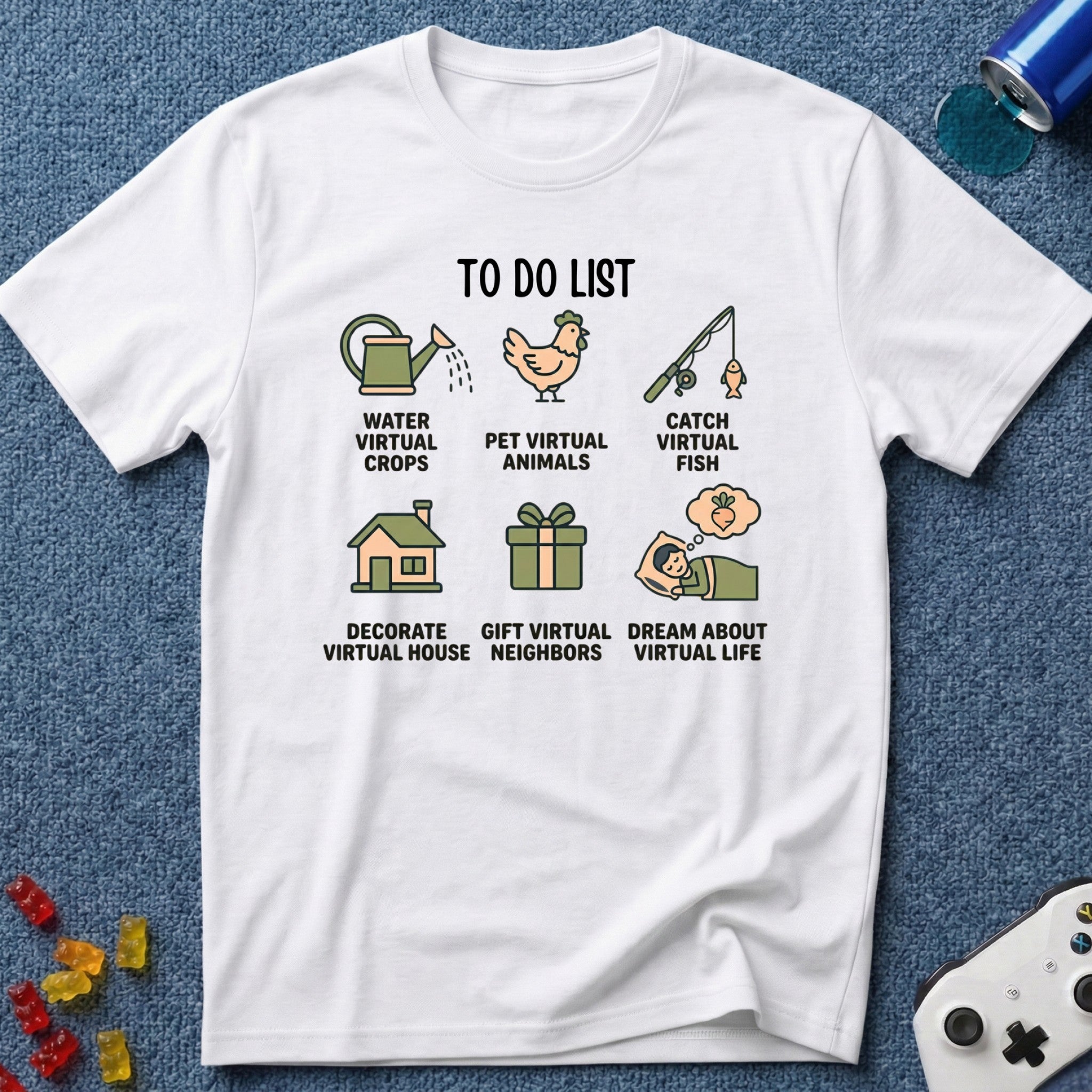 To Do List VR T-Shirt