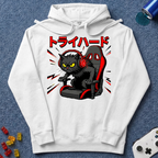Try Hard Cat Hoodie