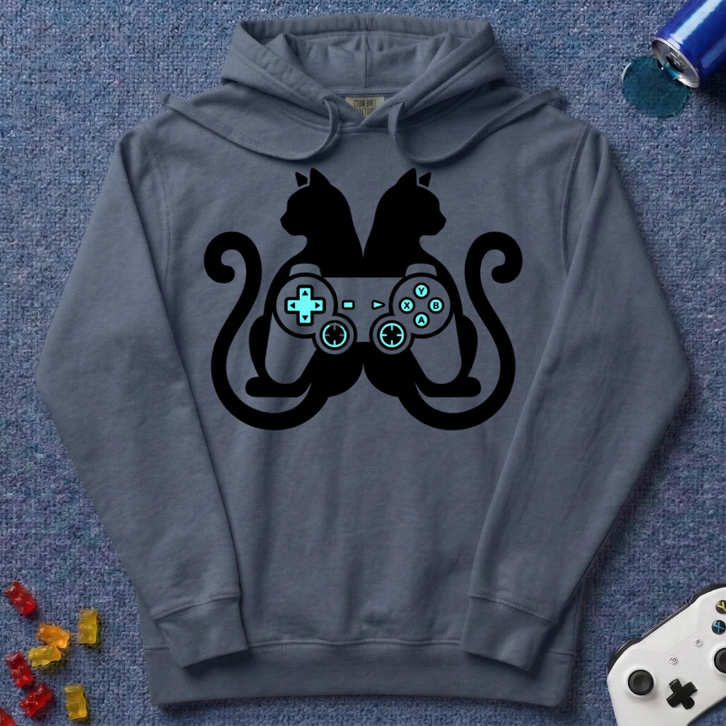 Twin Cats Hoodie