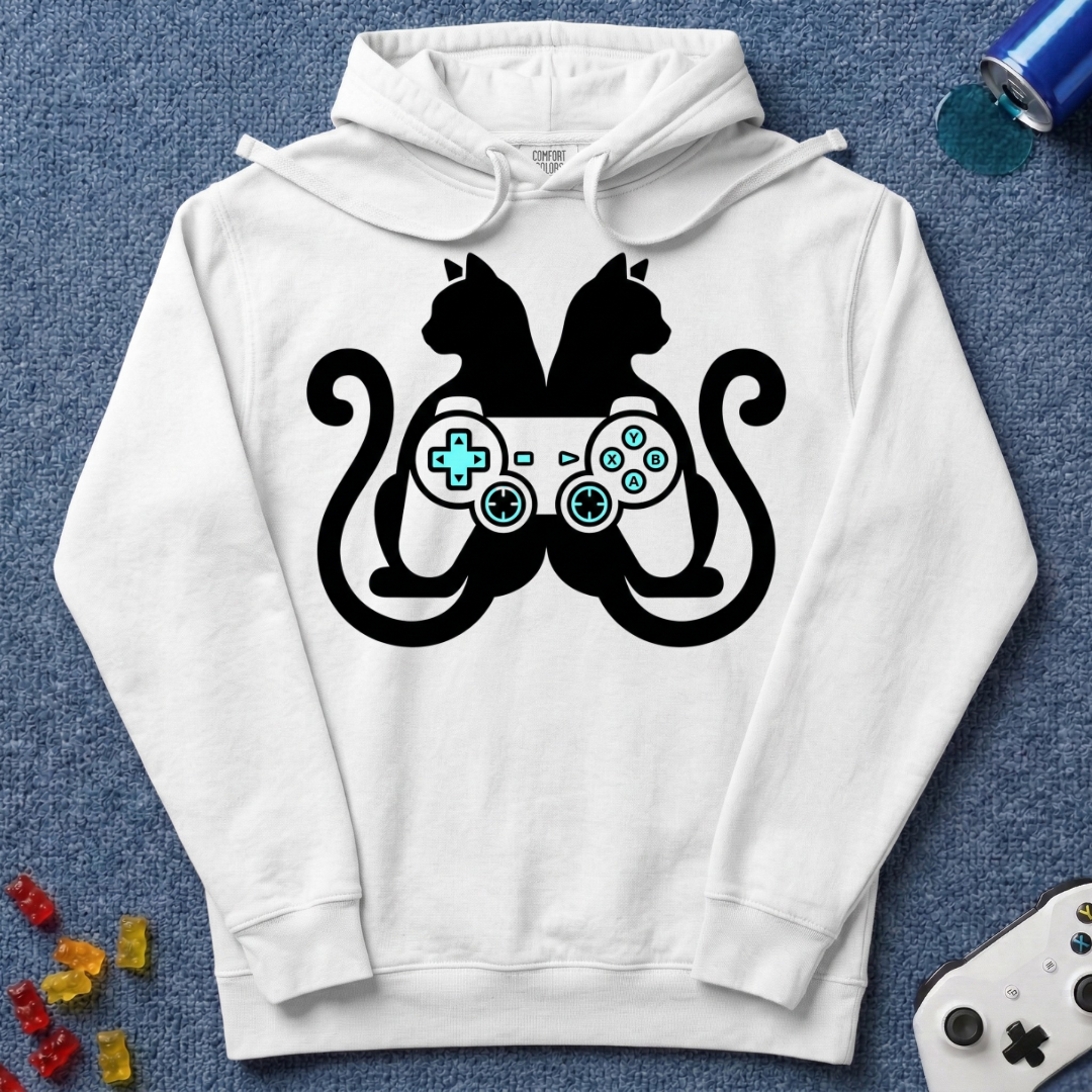 Twin Cats Hoodie